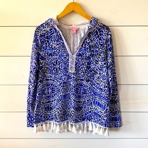 Lilly Pulitzer hooded pop over - Size S